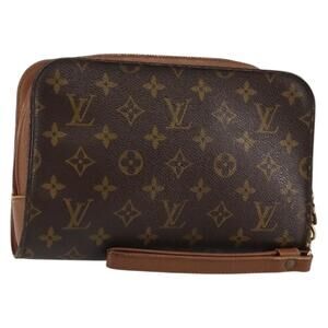 LOUIS VUITTON Monogram Orsay Clutch Bag M51790 LV Auth 147649